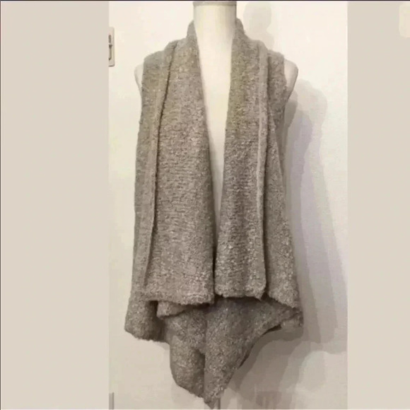 Soft Joie Orrin Boucle Sweater Vest Med Grey EUC​​ - Picture 10 of 14